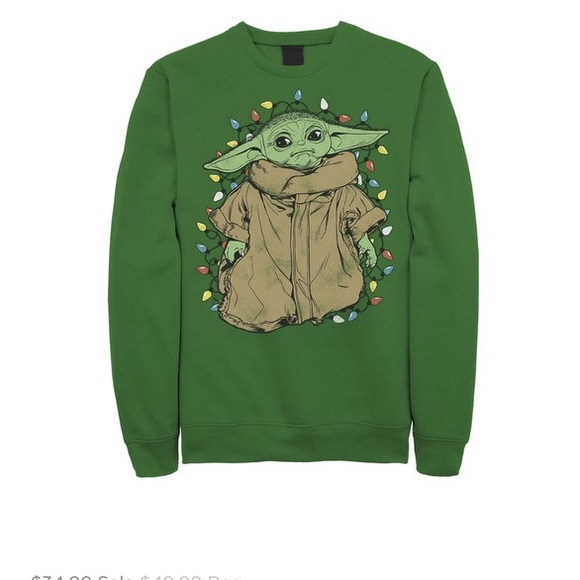Baby Yoda holiday sweatshirt - Picture 1 of 5
